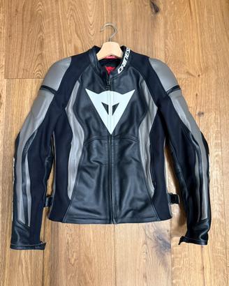 Giacca Moto Pelle Dainese Racing Lady - Come nuova