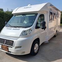 camper semintegrale con letto nautico