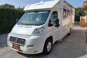 camper semintegrale con letto nautico