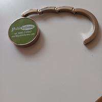 Gancio appendi borsa in metallo da tavolo