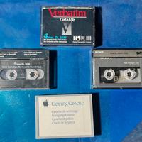 DAT cassette usate per audio e dati