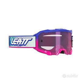 MASCHERA LEATT VELOCITY 4.5 - Viola - Lente Traspa