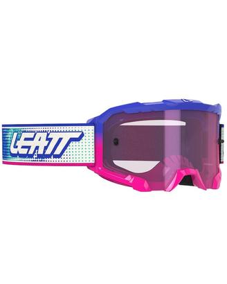 MASCHERA LEATT VELOCITY 4.5 - Viola - Lente Traspa