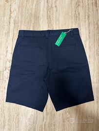 Pantaloncini blu Benetton M