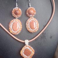 orecchini  e collana