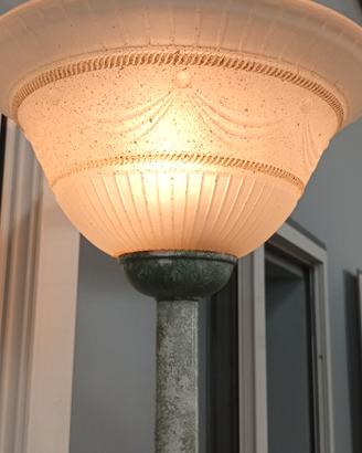lampada a pavimento vintage 