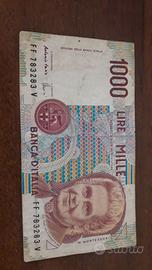 BANCONOTA 1000 LIRE MONTESSORI
