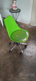 sedia a rotelle per scrivania 
