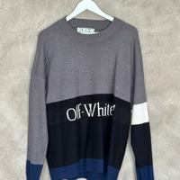 Felpa Off White Tg. L ah1