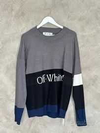 Felpa Off White Tg. L ah1