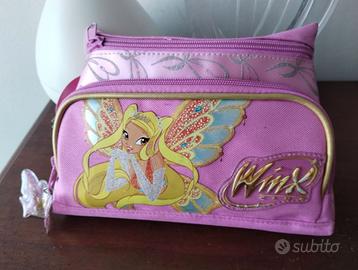 Winx Club Flora Exchantix astuccio doppia zip