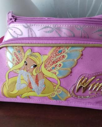 Winx Club Flora Exchantix astuccio doppia zip