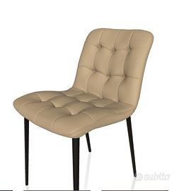 4 sedie bontempi Kuga slim 40.78