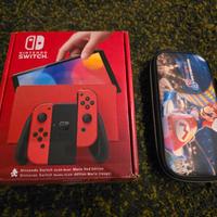 nintendo switch oled mario come nuovo