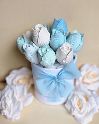 Bouquet gesso ceramico