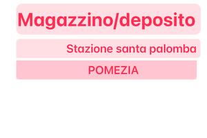 Magazzino/ deposito
