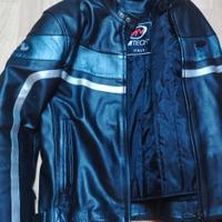 giubbotto moto Vera pelle 