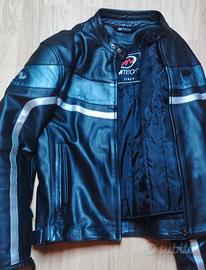 giubbotto moto Vera pelle 