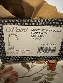 Miscelatore cucina canna alta colosseo cromo