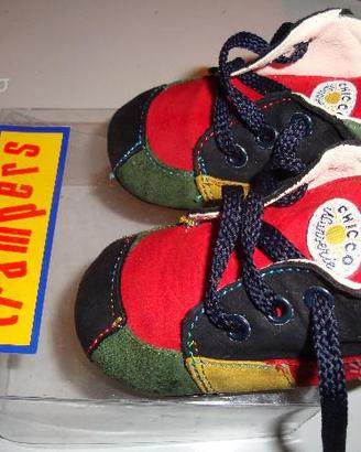 Scarpe Bimbi Chicco N°17 dai 3 ai 6 mesi Adorabili