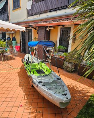 kayak biposto rigido, canoa biposto rigida
