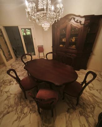 Sala da pranzo stile veneziano 
