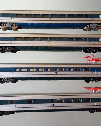 Lima Pendolino ETR 401 H0 4 Elementi vintage