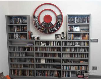 Mobile porta CD e DVD/Blu-ray + 328 cd