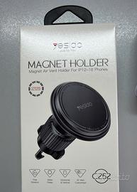 Supporto Auto Smartphone Magnetico MagSafe +Anello