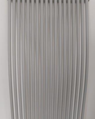 termoarredo/radiatore  di design ondulato silver