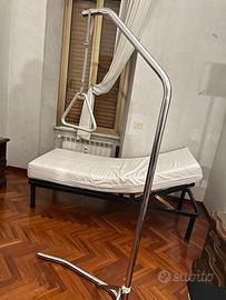 Alzamalati a piantana da terra in acciaio