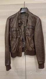 Giacca di pelle  Donna marrone taglia 42 conbipel