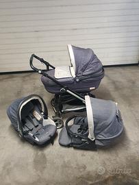 Trio PEG PEREGO Pliko Switch colore Denim Jeans