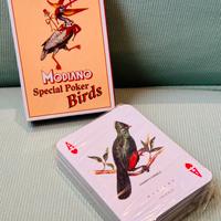 Carte da gioco Modiano SPECIAL POKER BIRDS