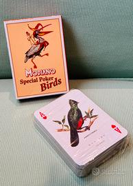 Carte da gioco Modiano SPECIAL POKER BIRDS