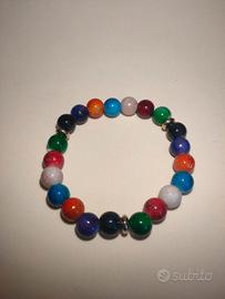 Bracciale 7 Pietre Chakra Relax Cristalloterapia 
