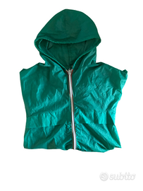 Giacca antivento verde