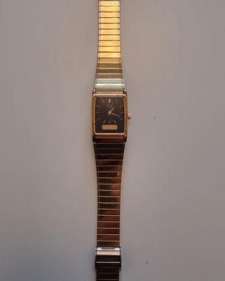 Seiko Vintage Ana-Digi E029 - Vetro Zaffir