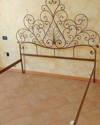 Letto in ferro battuto 