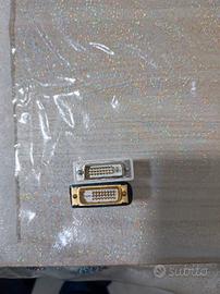 Adattatori video DVI→VGA e DVI→HDMI  