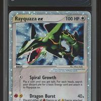 Rayquaza Ex Holo 97/97 Ai Grading 8 NM-MT