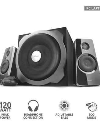 Trust Tytan Set Altoparlanti 2.1 Con Subwoofer