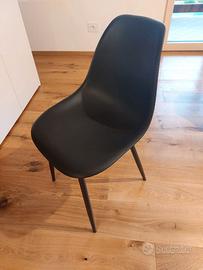 Sedie polipropilene colore nero