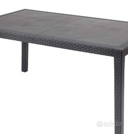 tavolo e sedie da giardino 