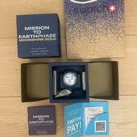 Omega X Swatch ,Mission to the moon blue
