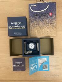 Omega X Swatch ,Mission to the moon blue