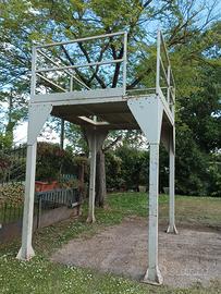 soppalco con ringhiera 