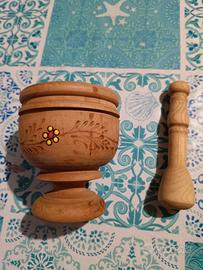 Pesta sale Tirolese in legno