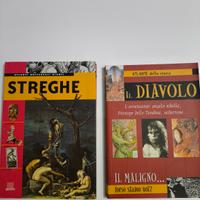 2 libri streghe e diavoli