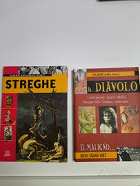 2 libri streghe e diavoli